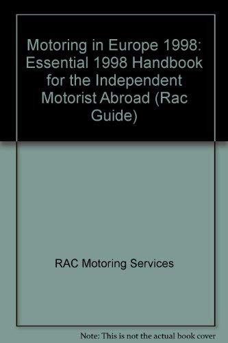 Motoring europe 1998 - motoring,