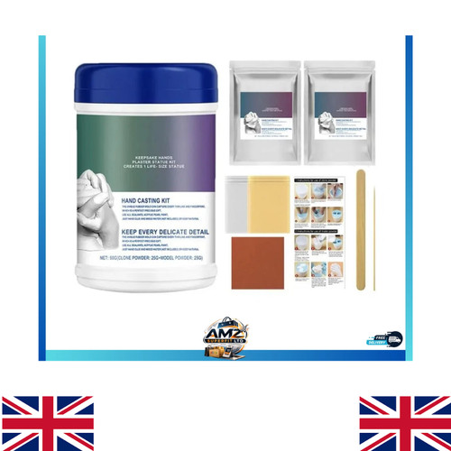 Hand casting kit couples - 3d,