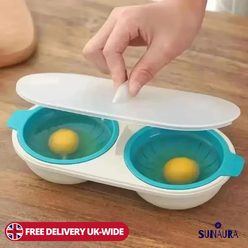 Egg cooker boiler double cup - double,