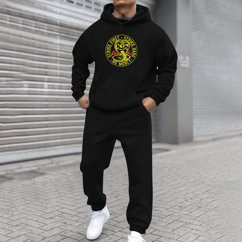 Cobra kai hoodie karate - cobra,