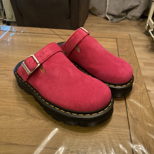 Martens zebzag suede mule - dr.martens,