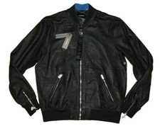 DIESEL L-PARKER LEATHER JACKET