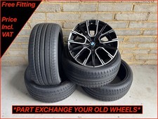 Genuine 817M 20" BMW 5 Series G30 G31 G38 8 Series G14 G15 Wheels & New Tyres