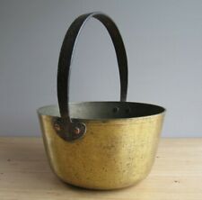 Vintage Brass Preserve Jam Pan / Planter 