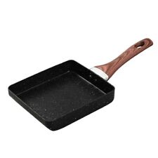 Japanese Square Rectangular Grill Frying Pan Non  Tamagoyaki Egg Roll Omelette
