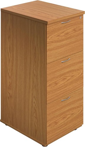 Oak filing cabinet - oak,