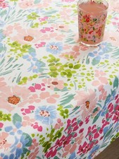 NEXT Multi Lisse Floral Wipe Clean Tablecloth 102 X69INCH /150X259CM