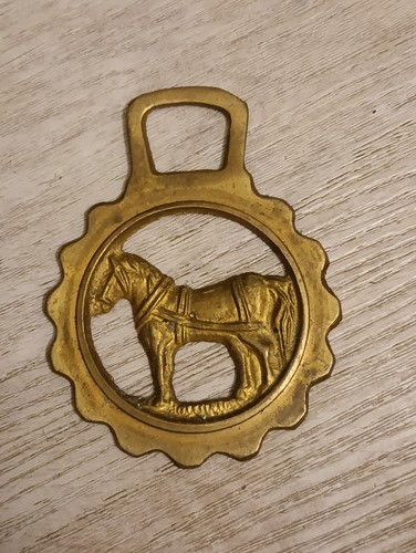 Large selection horse - of, brass
