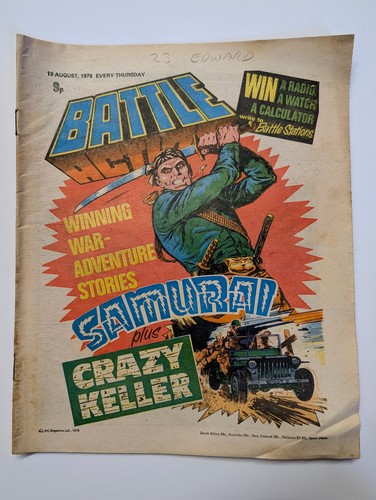 Battle action comic 19th - action, comic,