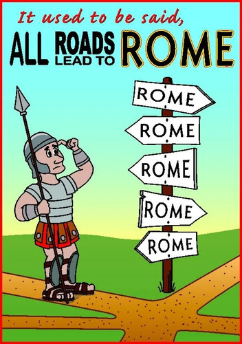 Tracts all roads - all, to