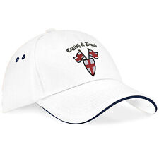 Embroidered English and Proud Cap Baseball Country St George's Day Him Englan...