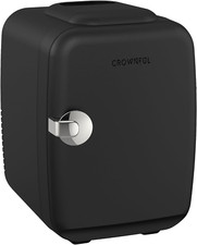 CROWNFUL Mini Fridge, 4 Liter