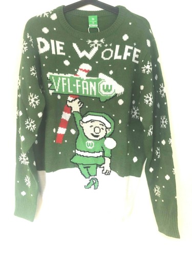 Vfl wolfsburg christmas - christmas, jumper