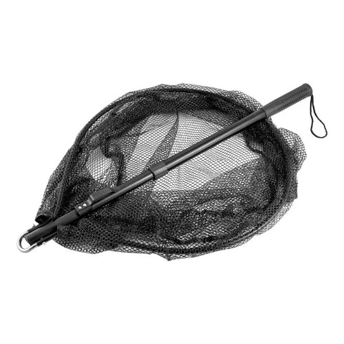 Folding rubber landing net - folding,