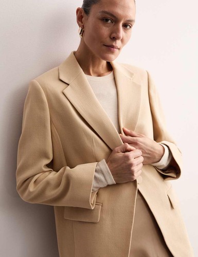 Jaeger womens camel wool - -,