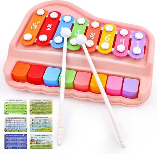 Baby piano xylophone - in, 1
