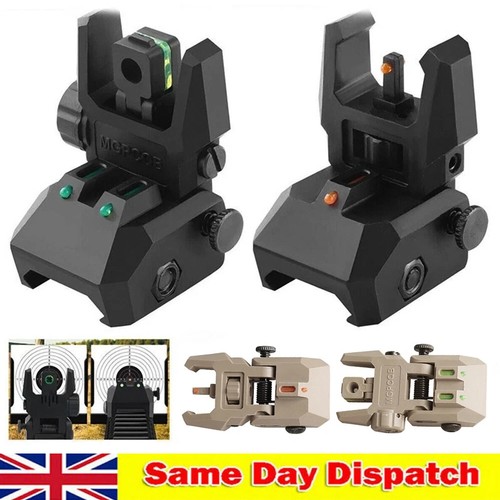 Foldable iron sights flip - iron, flip-up