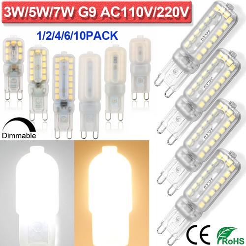 Pack 7w g9 led - 1-10,