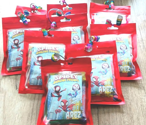 Party bag pouch favour spidey - bag,