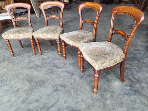 Four antique victorian balloon - four,