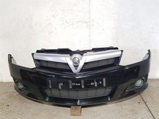 2004-2009 MK2 VAUXHALL TIGRA FRONT BUMPER 2 DOOR CONVERTIBLE BLACK SAPPHIRE [2HU