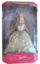  1998 Barbie® Beautiful Bride	Doll Mattel 22922 NIB