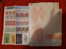 Toyota Punchcards For Standard Guage Knitting Machine