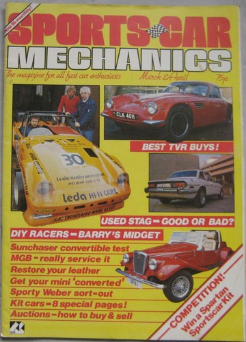 Sports car magazine - car, march