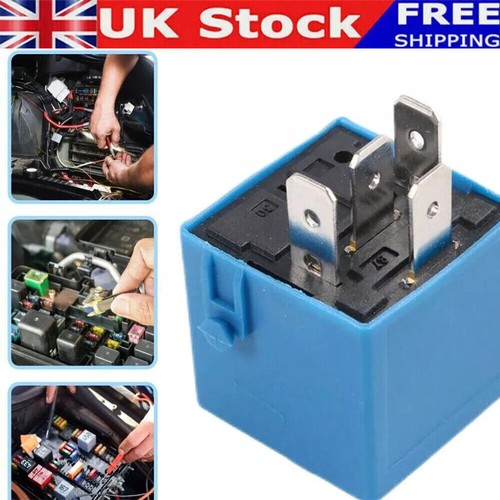 Pin sky blue relay - 4-pin,
