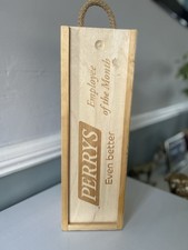 Wooden Wine Bottle Gift Box Champagne Whiskey Storage Boxes Rope Handle