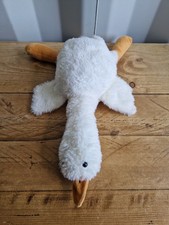 Fluffy duck soft cuddly plush