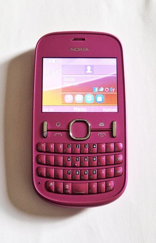 Nokia asha 201 pink - asha,