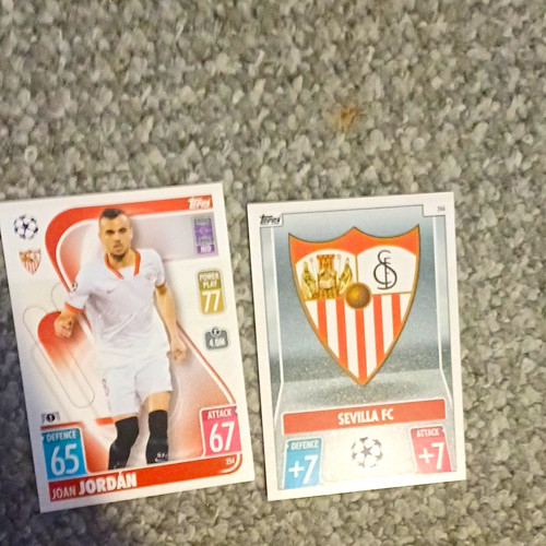 Topps match attax ucl - match,