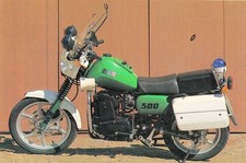 MZ 500 Police motorbike motor