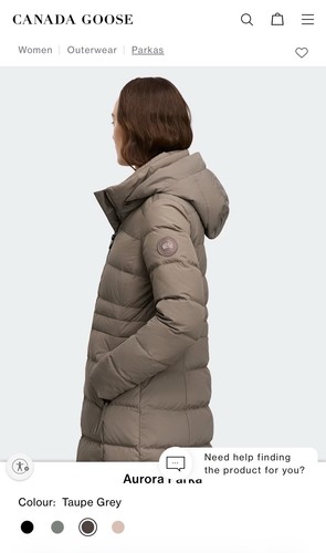 Canada goose aurora parka - canada,