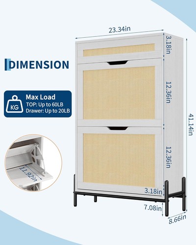 Narrow shoe storage - storage, cabinet