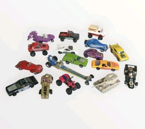Vtg 80s hot wheels - cars, corgi