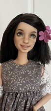 Customised Fashionista Barbie with one of a kind Artist Face Up