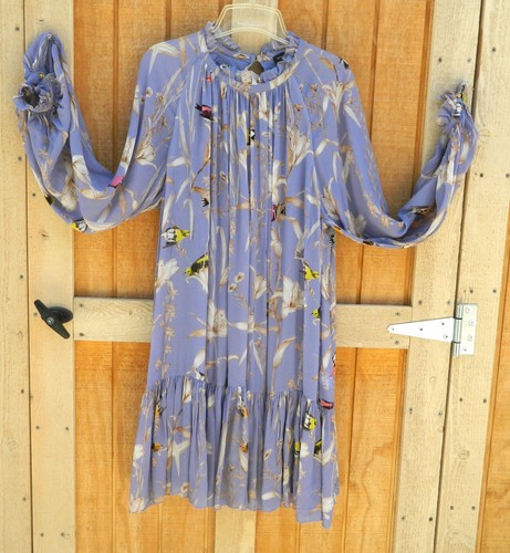 Banana republic floral bird - floral,