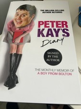 Peter Kay' Signed Book Peter