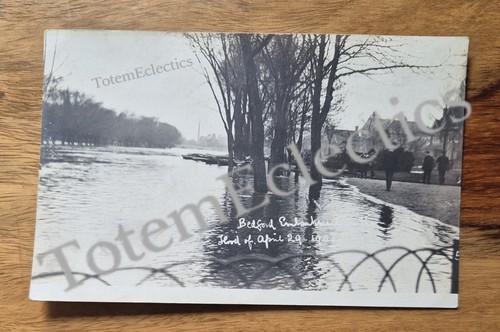 Bedford embankment flood 1908 - bedford,