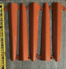 Lot Of 5 Camping Tent Stakes HEAVY DUTY Altro US Military Genuine