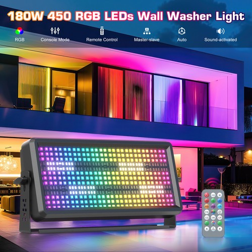 180w 450led rgbw wall - 180w,