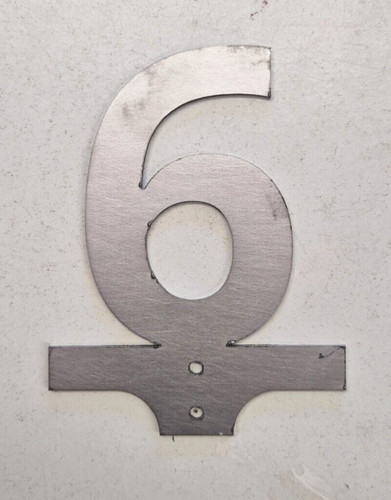 Speed sign for 4 - 5", or