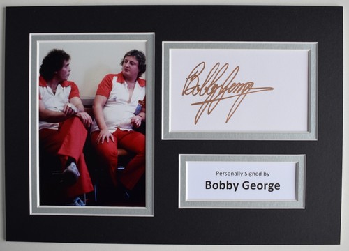 Bobby george signed - bobby,