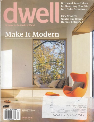Dwell magazine september - dwell,
