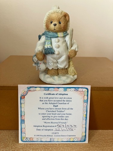 Cherished teddies earl xmas - cherished,