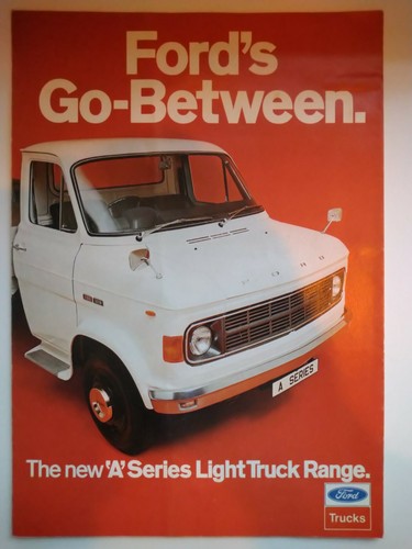 Ford series light truck van - a,