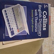 Franklin Collins Electronic English Dictionary DMQ-570 Paperback Edition boxed