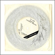 Stranglers 1988 Tomorrow Was The Hereafter Partially Signed 7 Inch Single (UK)